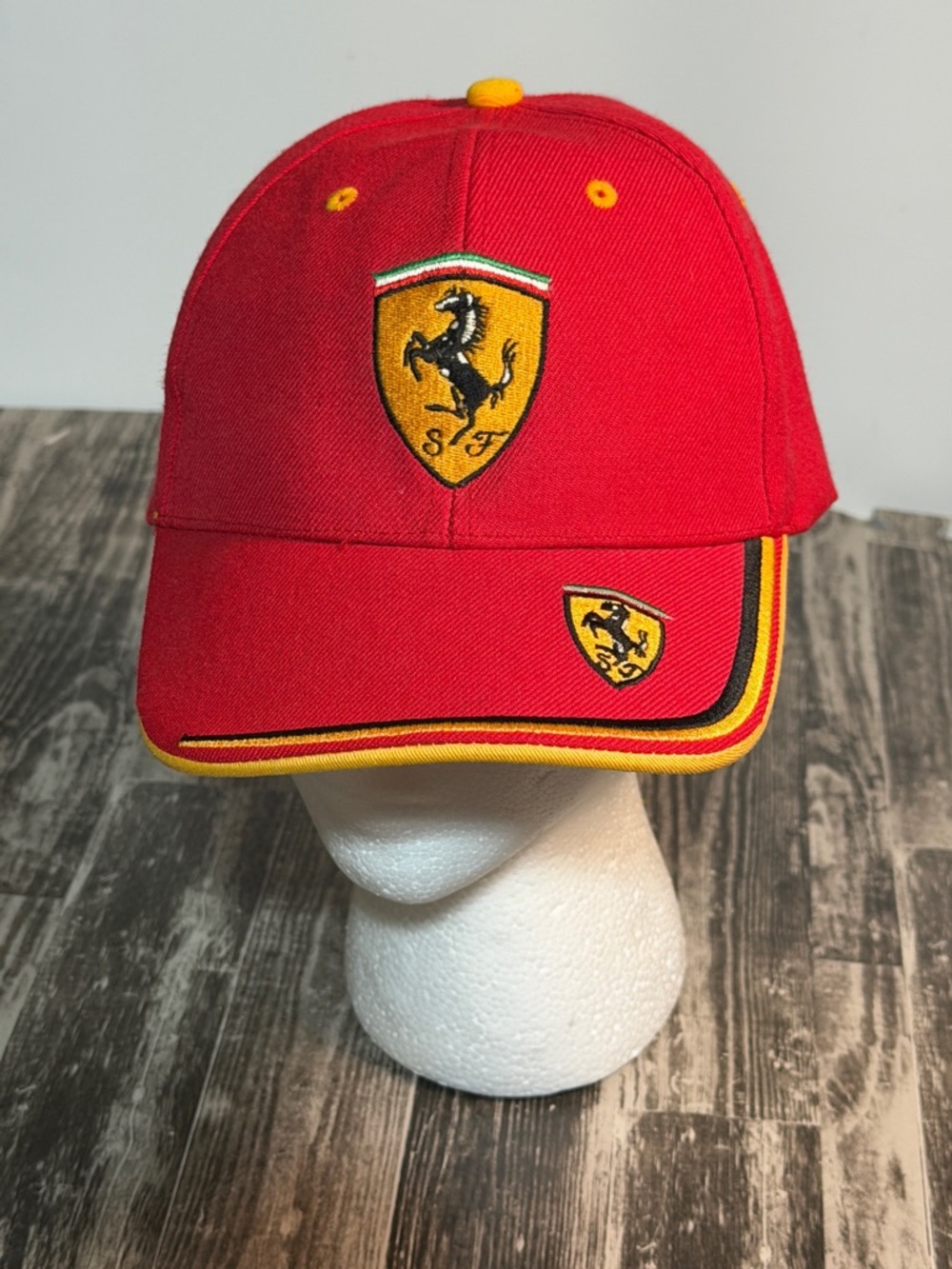 Vintage Twins Enterprise Ferrari Formula 1 Racing Baseball Hat